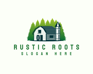 Homestead - Farm Agriculture Barn logo design