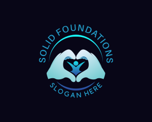 Heart - Heart Hands Foundation logo design