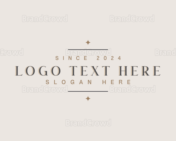 Luxury Jewelry Boutique Logo