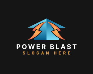 House Electric Power logo design