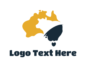 Australia - Australia Livestock Dairy logo design