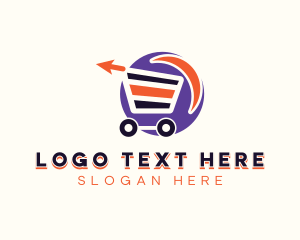 Pet  Shop - Shopping Cart Sale logo design