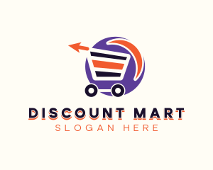 Sale - Shopping Cart Sale logo design