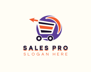 Shopping Cart Sale logo design