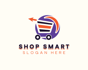 Shopping - Shopping Cart Sale logo design