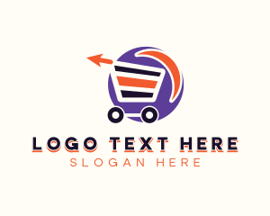 Ecommerce - Shopping Cart Sale logo design