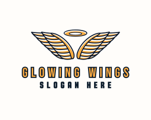 Holy Wing Halo logo design