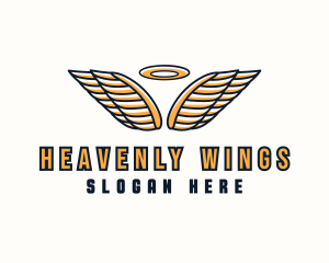 Holy Wing Halo logo design