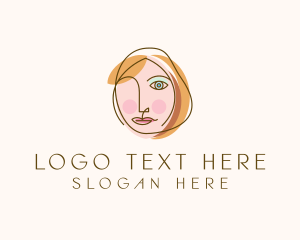 Woman - Beauty Woman Makeup logo design