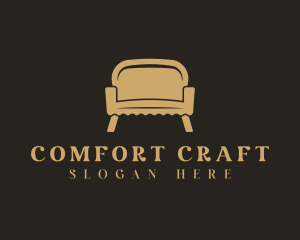 Chair Furniture Couch logo design