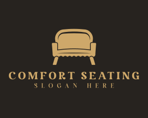 Chair Furniture Couch logo design