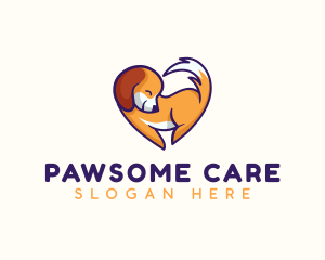 Veterinarian - Dog Heart Veterinarian logo design