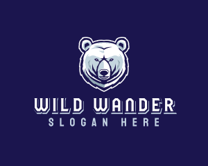 Wild Polar Bear logo design