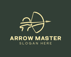 Archery - Archer Sport Archery logo design