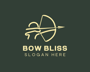 Bow - Archer Sport Archery logo design