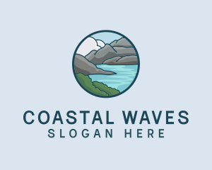 Coast - Mountain Coast Travel logo design
