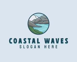 Mountain Coast Travel  logo design