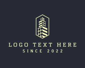 Structure - Building Tower Structure logo design