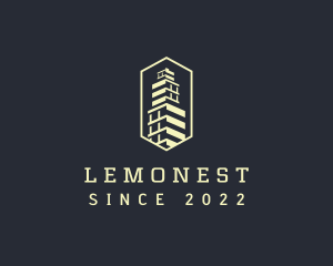 Property - Building Tower Structure logo design