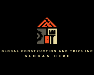 Circular Saw - Home Builder Tools logo design