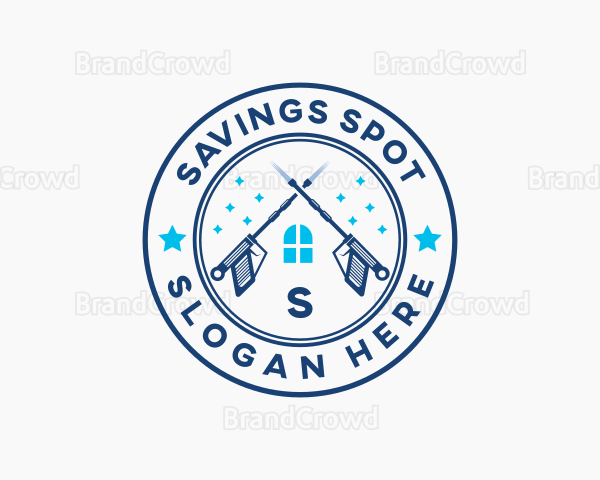 Sanitation Pressure Washing Logo