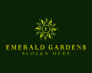 Botanical Wellness Garden logo design