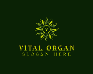 Botanical Wellness Garden logo design