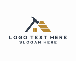 Hardware - House Construction Hammer logo design