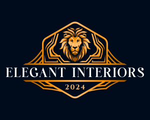 Elegant Lion Fierce logo design