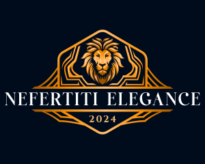 Elegant Lion Fierce logo design