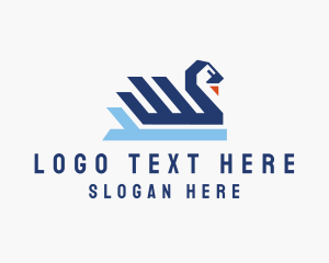 Geometric Technology Swan  Logo