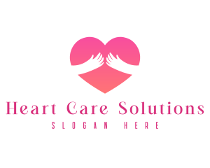 Charity Heart Hug logo design