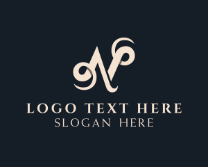 Liquor - Cursive Script Marketing logo design