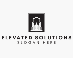 High Rise Building Property  logo design