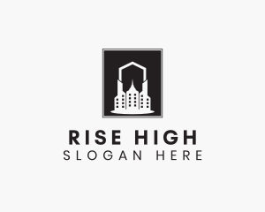 High Rise Building Property  logo design