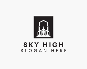 High Rise Building Property  logo design