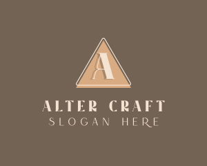 Triangle Craft Boutique logo design