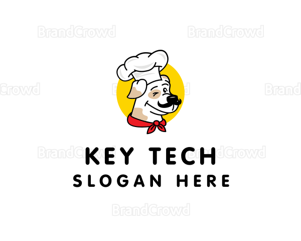 Chef Puppy Dog Logo