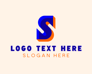 Asset Management - Advertising Company Letter S logo design