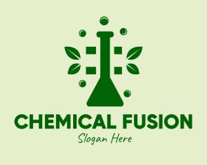 Chemistry - Organic Chemistry Beaker logo design