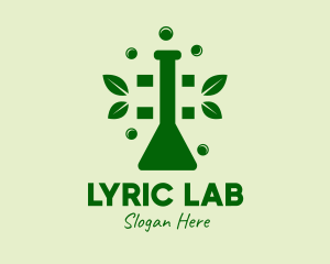 Organic Chemistry Beaker  logo design