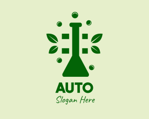 Science - Organic Chemistry Beaker logo design