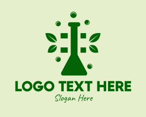 Biochem - Organic Chemistry Beaker logo design