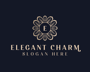 Elegant Leaf Garden logo design