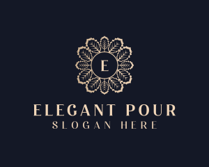 Elegant Leaf Garden logo design