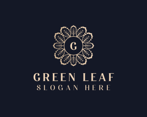 Elegant Leaf Garden logo design