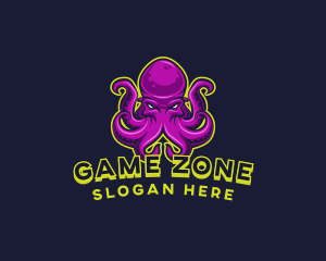 Wild Octopus Gaming logo design