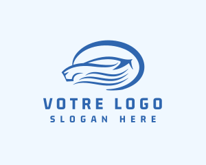 Car Vehicle Cleaning Logo