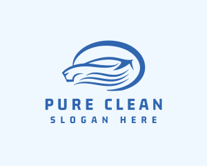 Car Vehicle Cleaning logo design