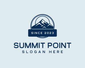 Summit Mountain Adventure logo design